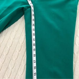 Kelly Green Loft Marisa straight pants